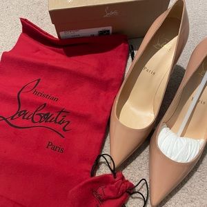 Brand new Louboutin Kate 85. Patent size 38